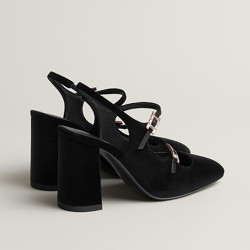 Jackie 90 pump - Black | Hermès Mainland China